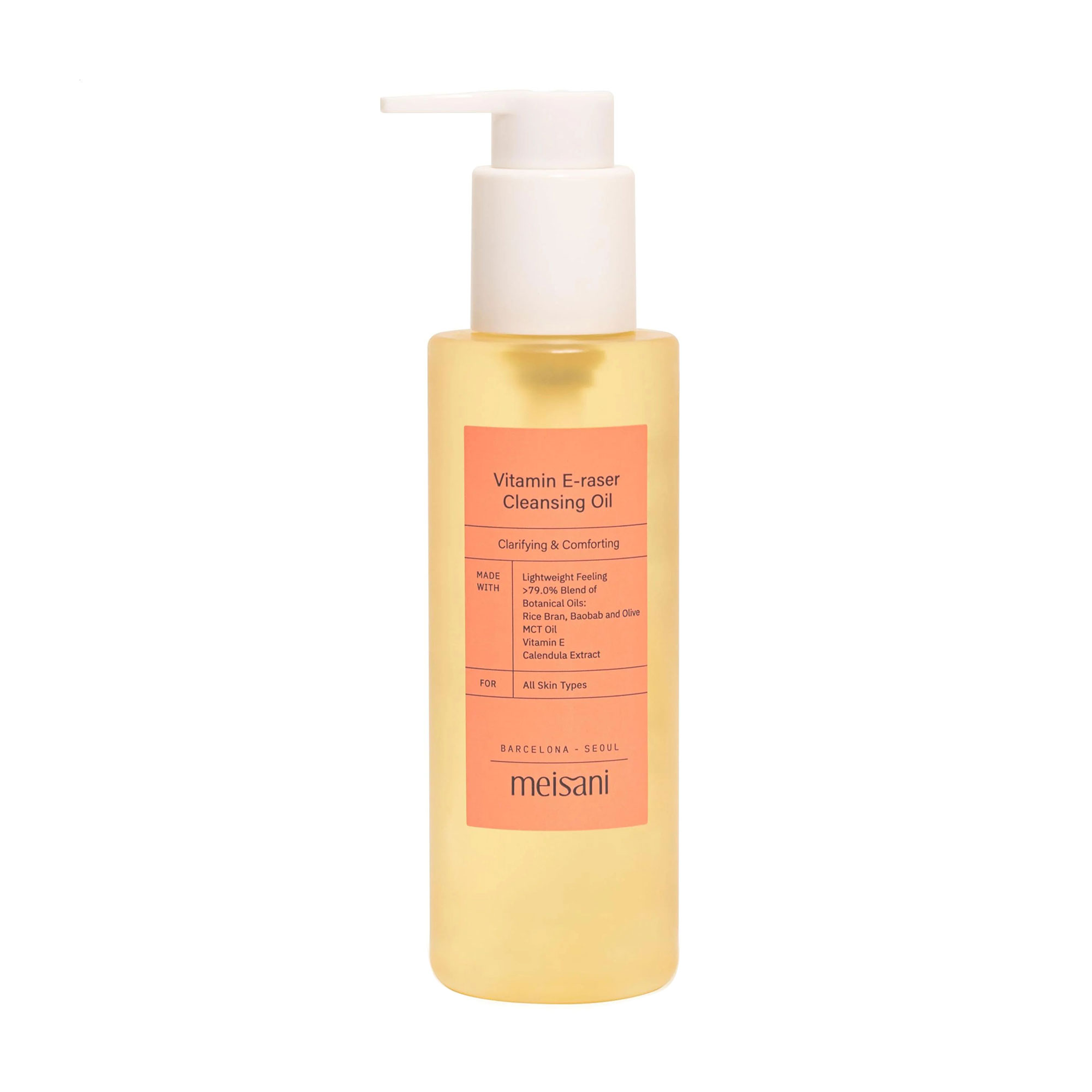 Очищувальна гідрофільна олія для обличчя meisani Vitamin E-Raser Cleansing Oil, 150 мл